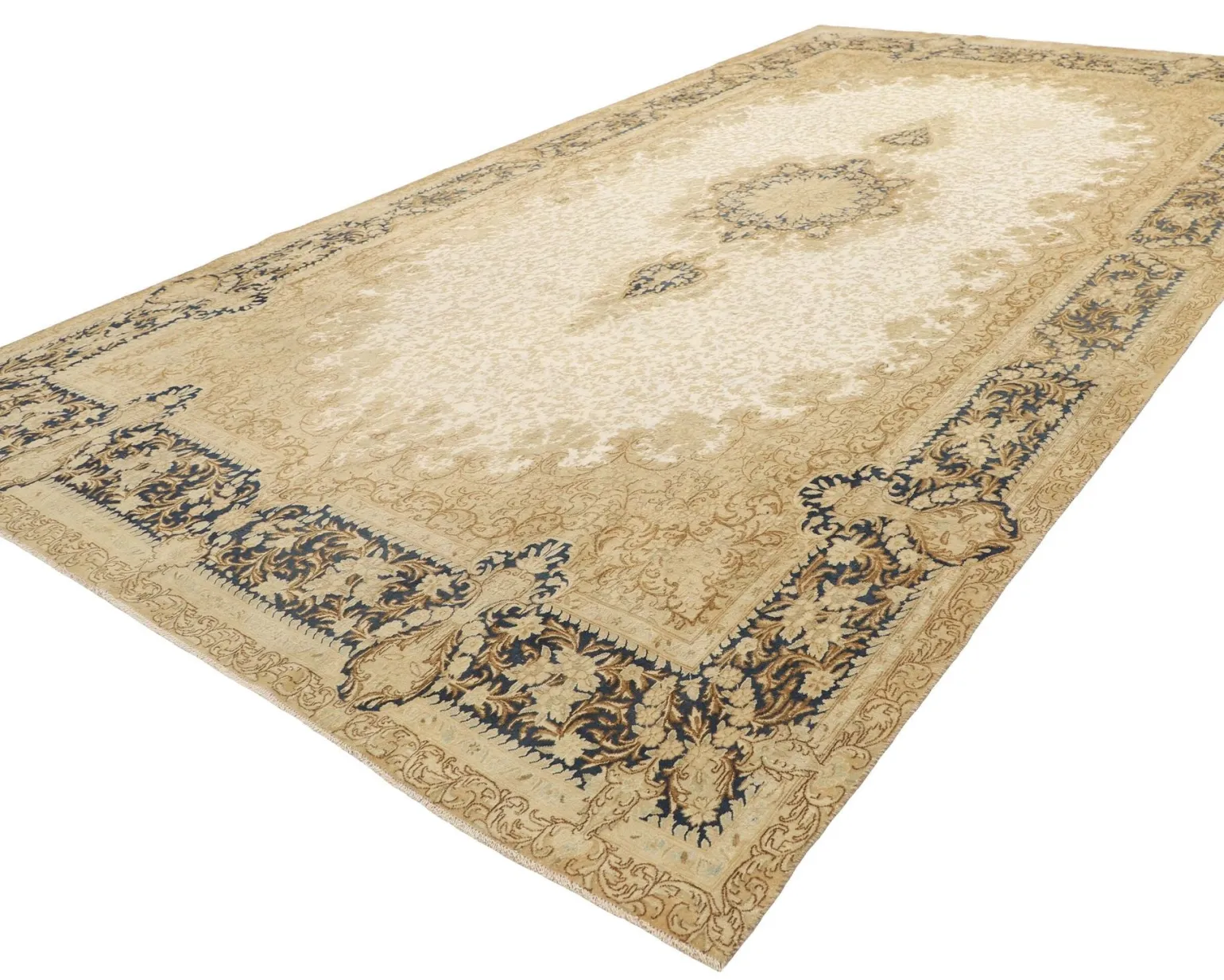 Vintage Kerman Fine orientalisk matta 290 x 481 cm