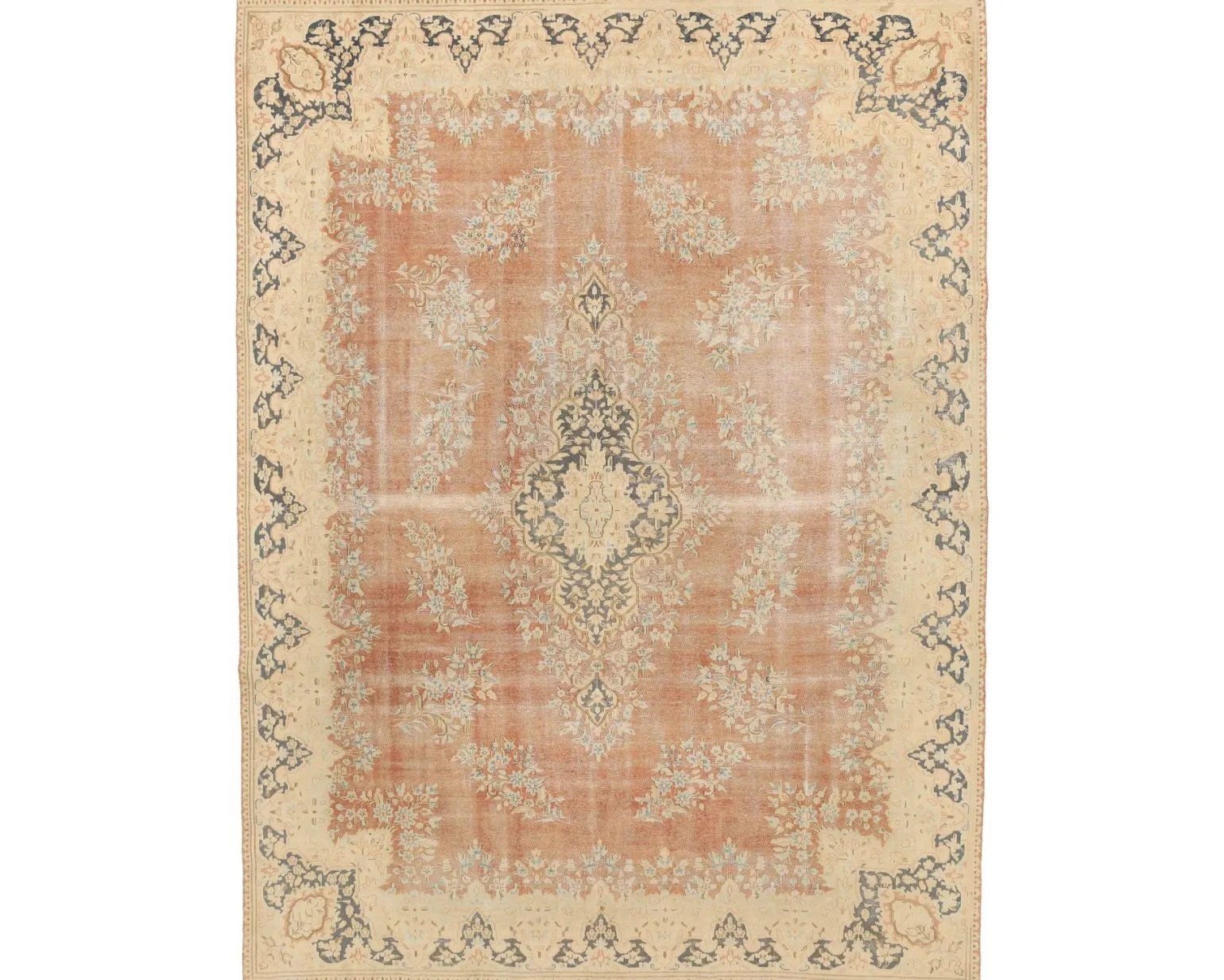 Vintage Kerman Fine orientalisk matta 293 x 415 cm