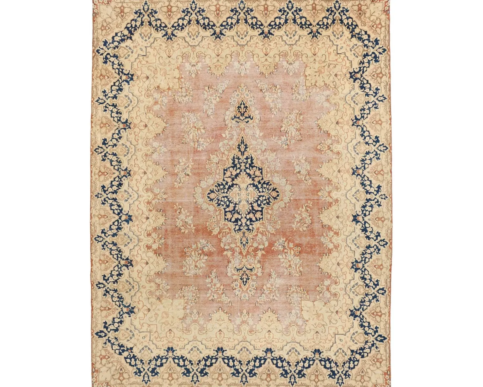 Vintage Kerman Fine orientalisk matta 295 x 397 cm