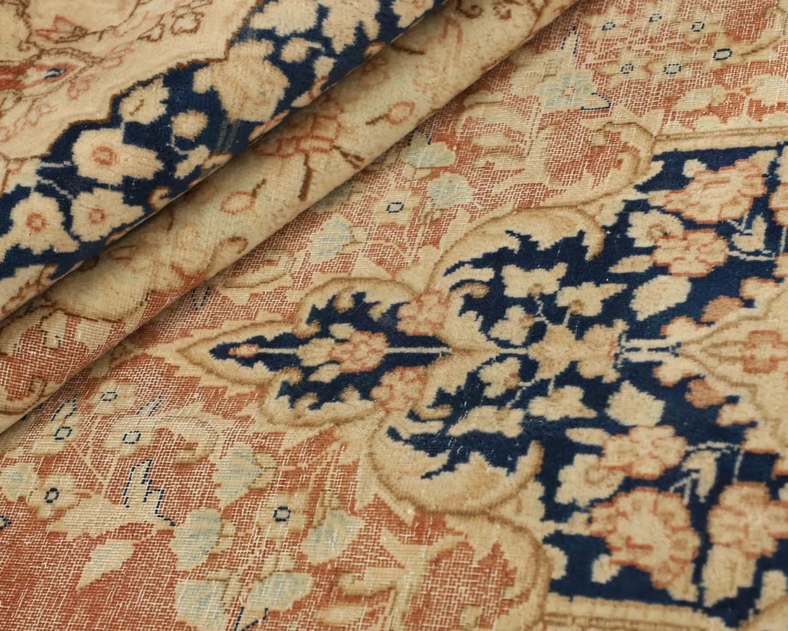 Vintage Kerman Fine orientalisk matta 295 x 397 cm