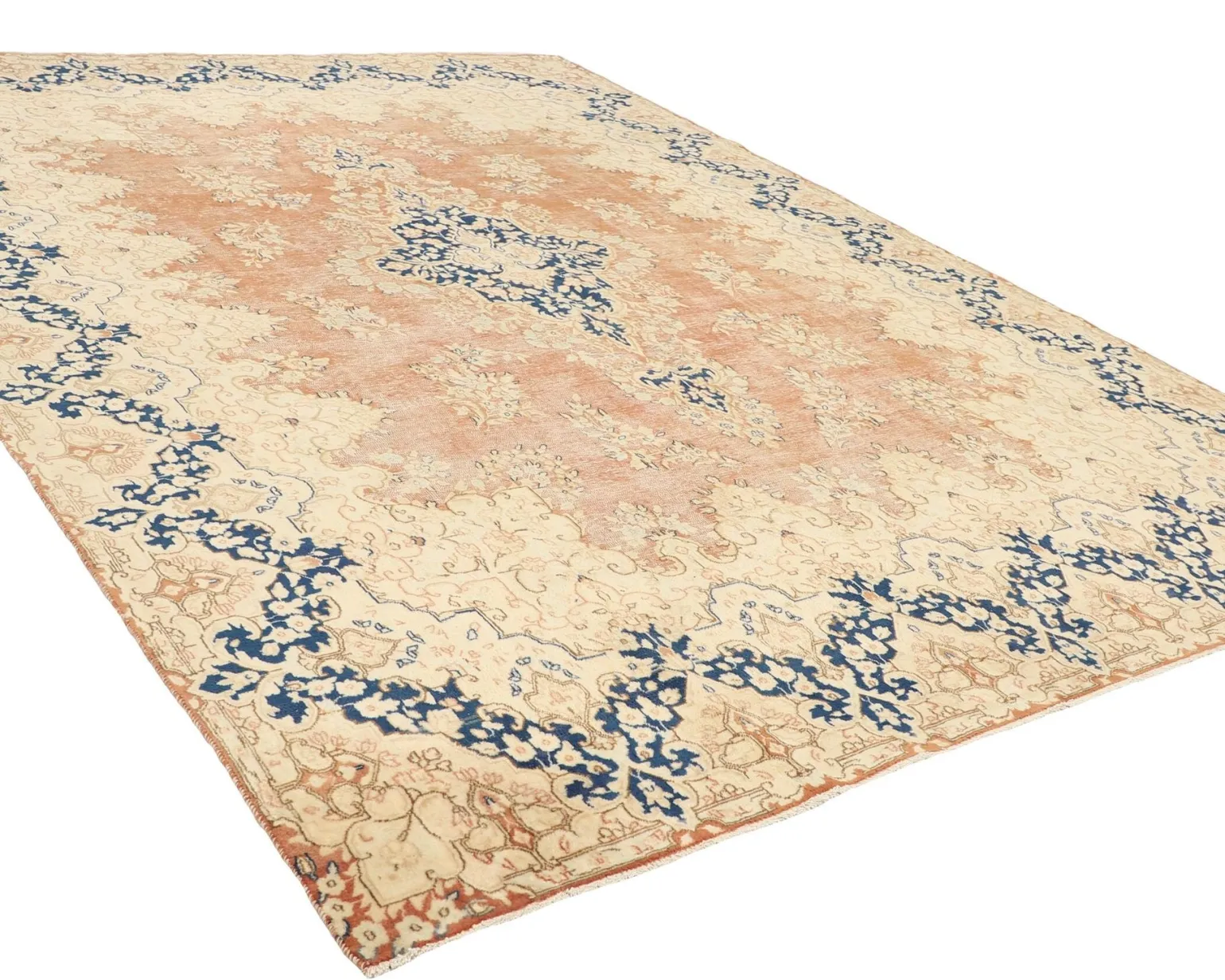 Vintage Kerman Fine orientalisk matta 295 x 397 cm