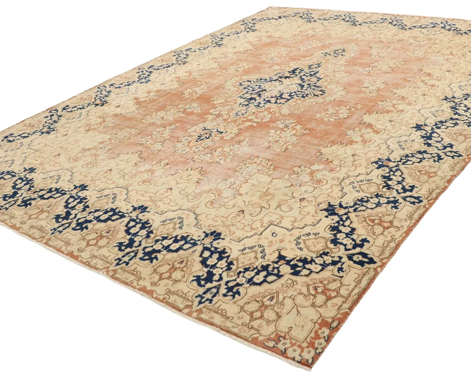 Vintage Kerman Fine orientalisk matta 295 x 397 cm