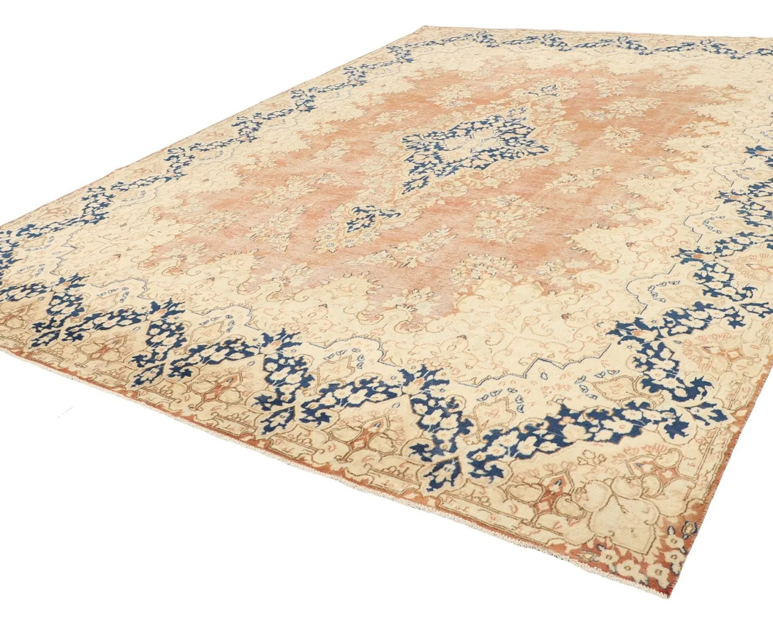 Vintage Kerman Fine orientalisk matta 295 x 397 cm