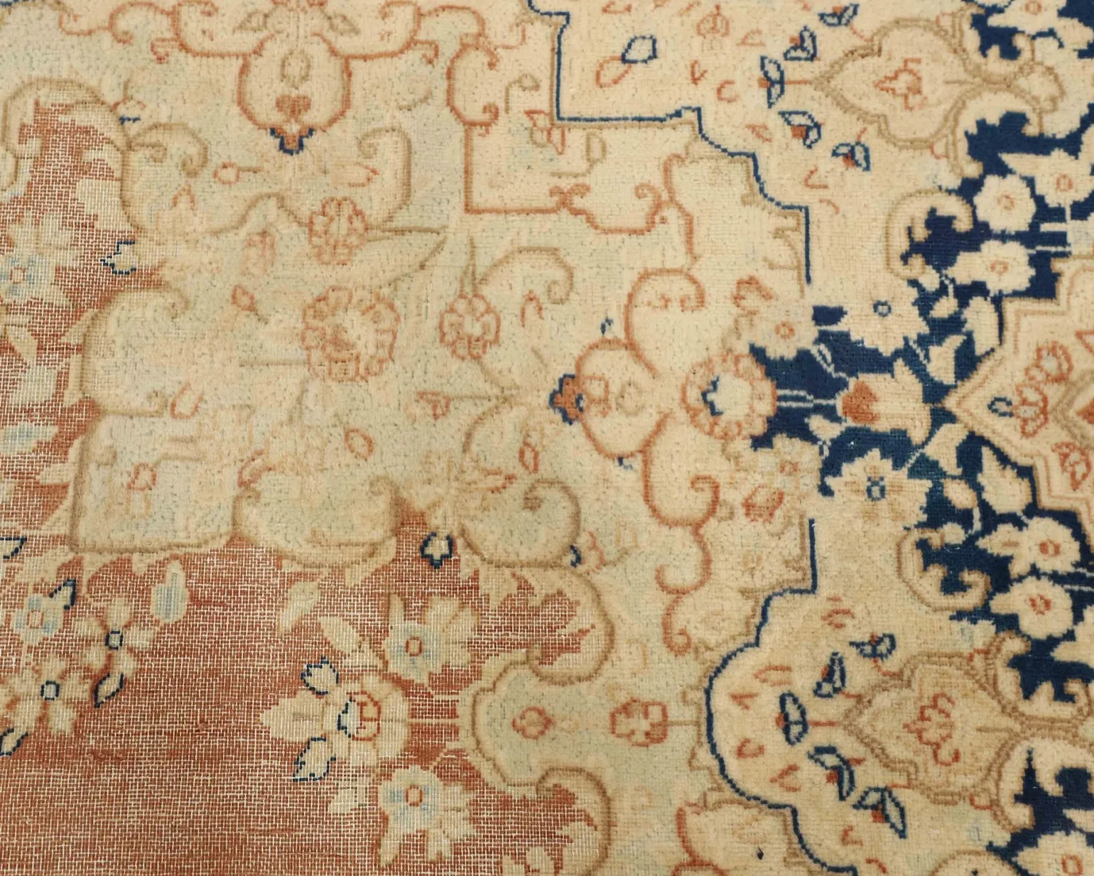 Vintage Kerman Fine orientalisk matta 295 x 397 cm