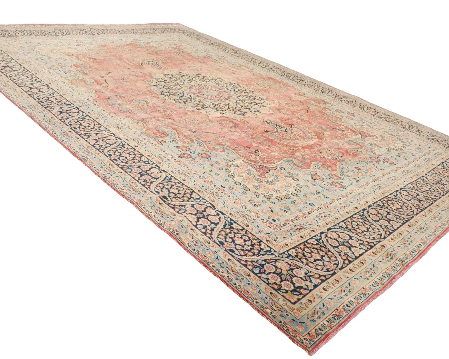Vintage Kerman Fine orientalisk matta 342 x 478 cm