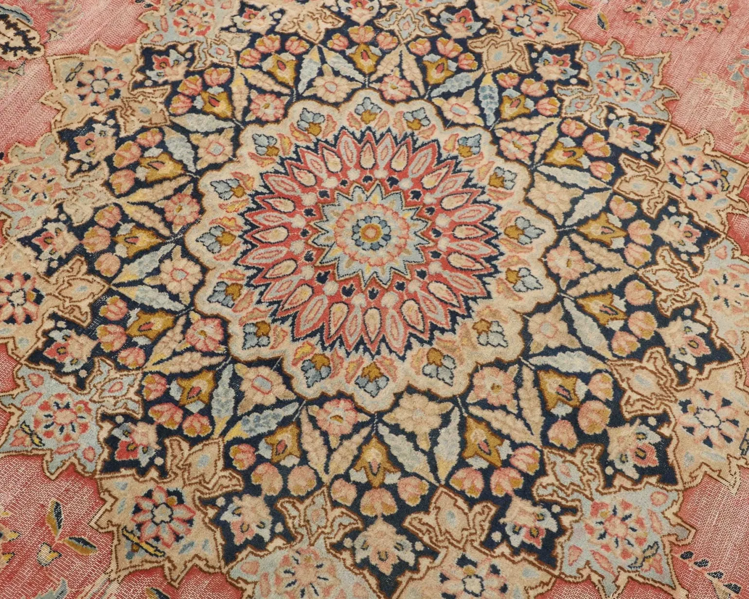 Vintage Kerman Fine orientalisk matta 342 x 478 cm