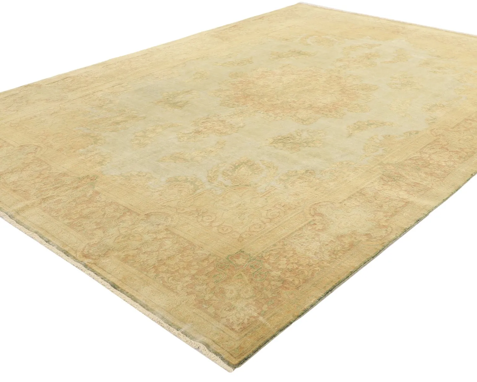 Vintage Kerman Fine orientalisk matta 253 x 345 cm