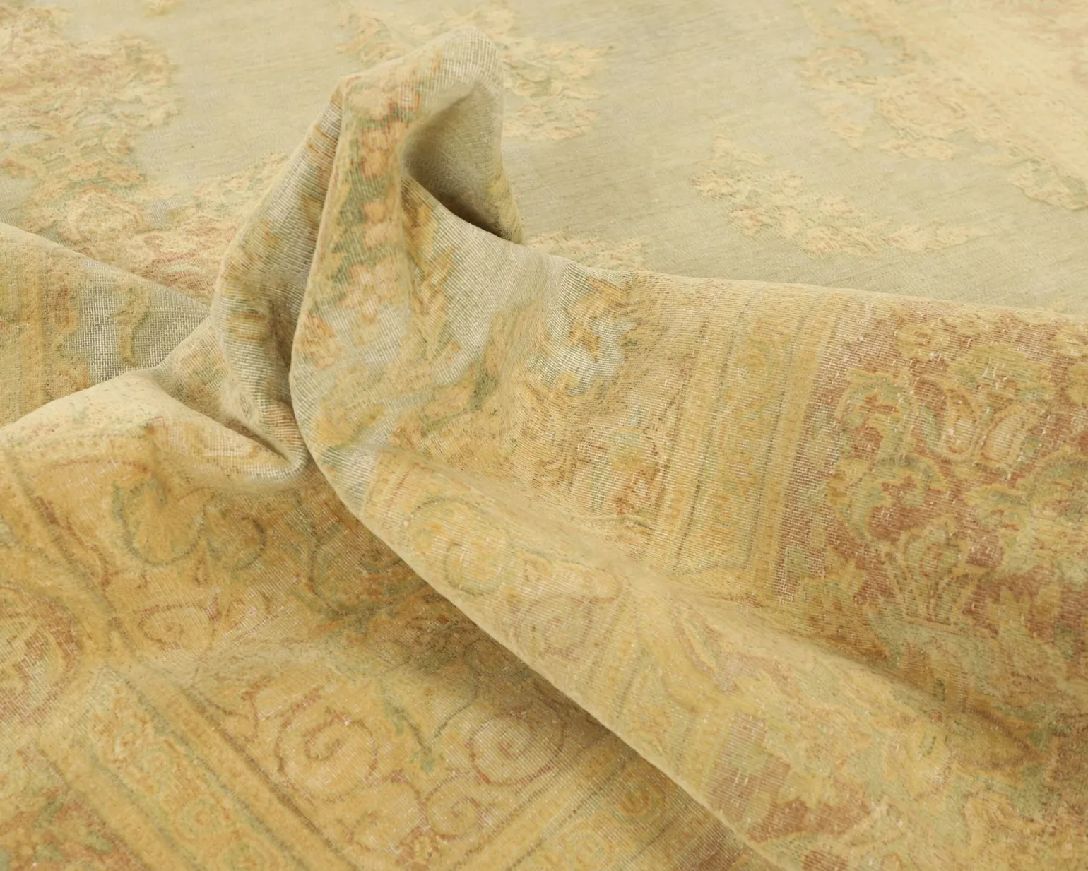Vintage Kerman Fine orientalisk matta 253 x 345 cm