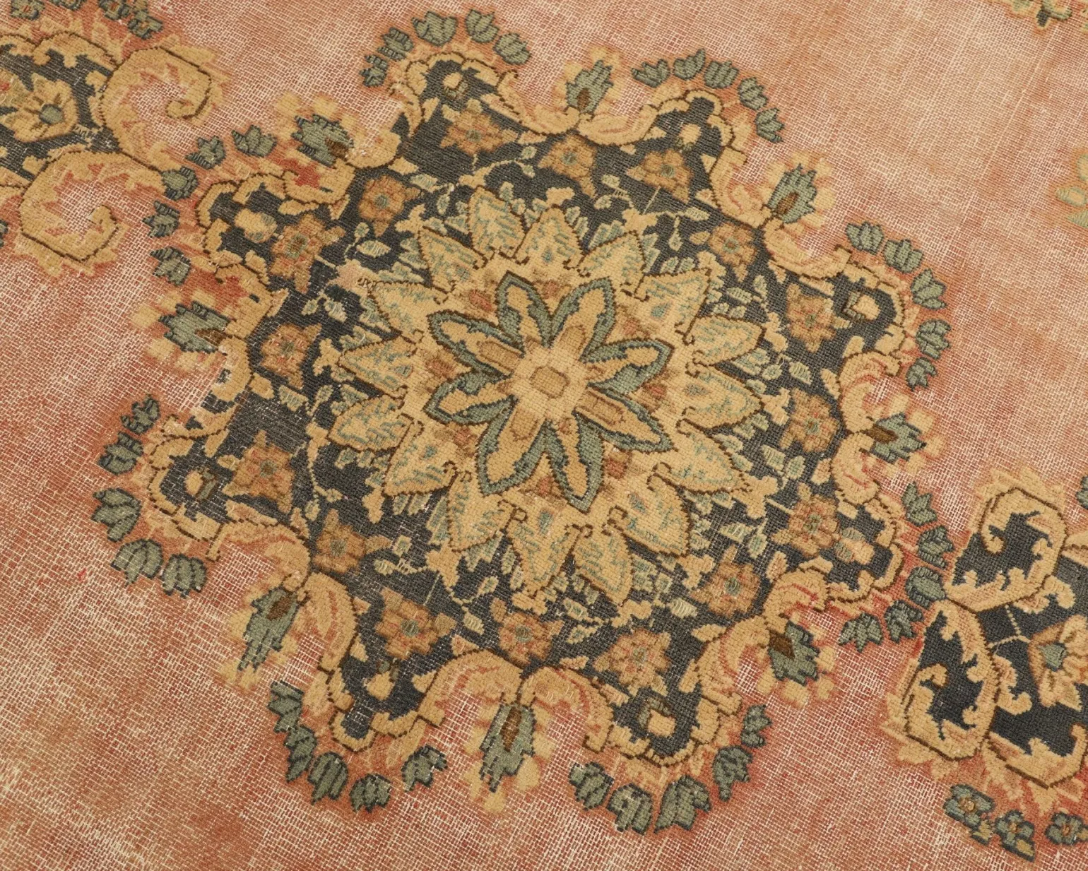 Vintage Kerman Fine orientalisk matta 223 x 311 cm