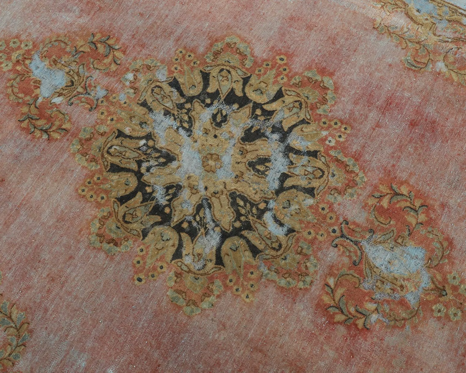Vintage Kerman Fine orientalisk matta 215 x 306 cm
