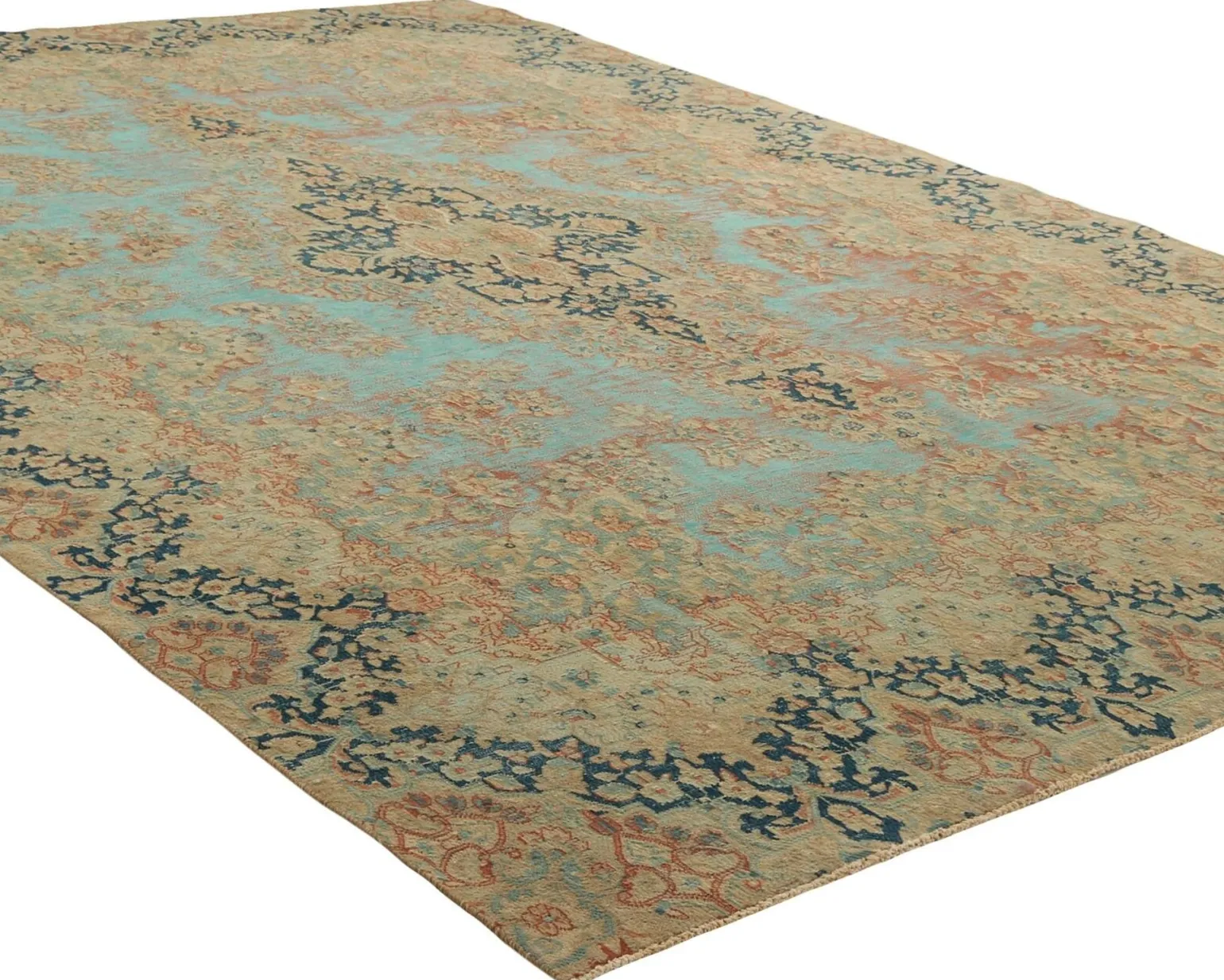 Vintage Kerman Fine orientalisk matta 280 x 377 cm