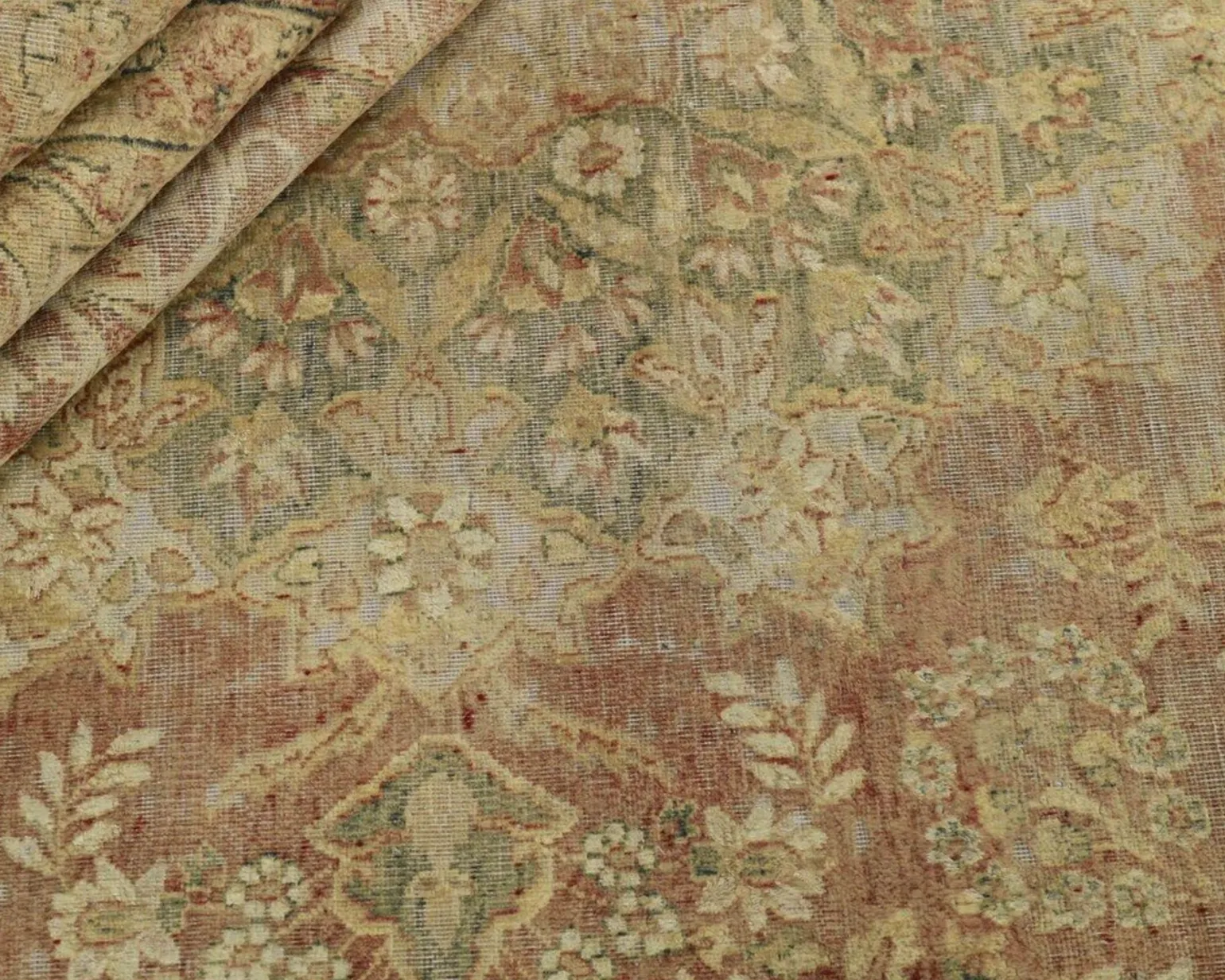 Vintage Kerman Fine orientalisk matta 296 x 396 cm