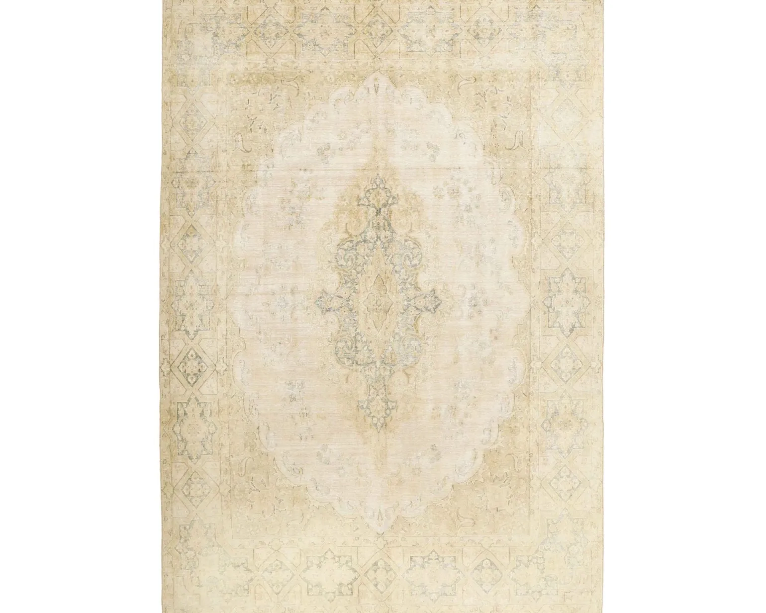 Vintage Kerman orientalisk matta 284 x 409 cm