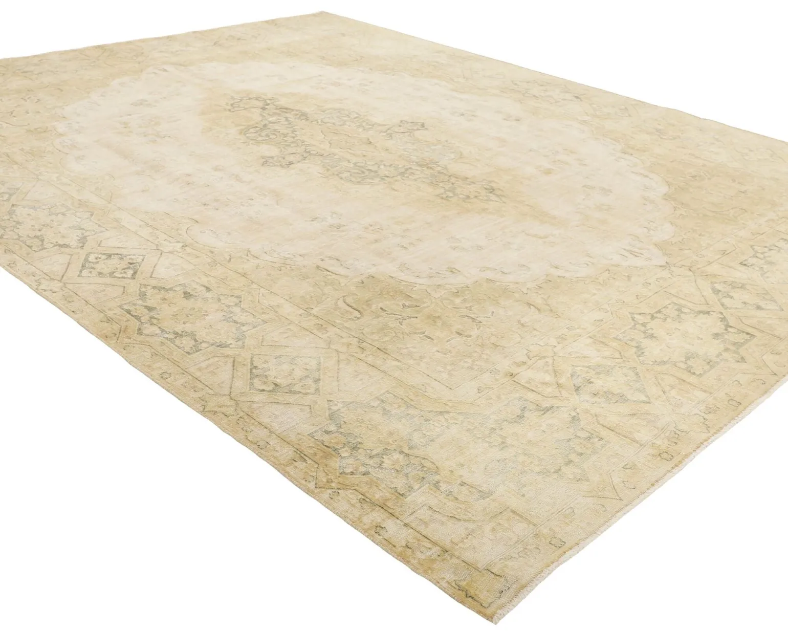 Vintage Kerman orientalisk matta 284 x 409 cm