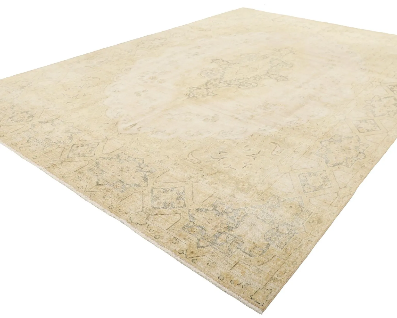 Vintage Kerman orientalisk matta 284 x 409 cm