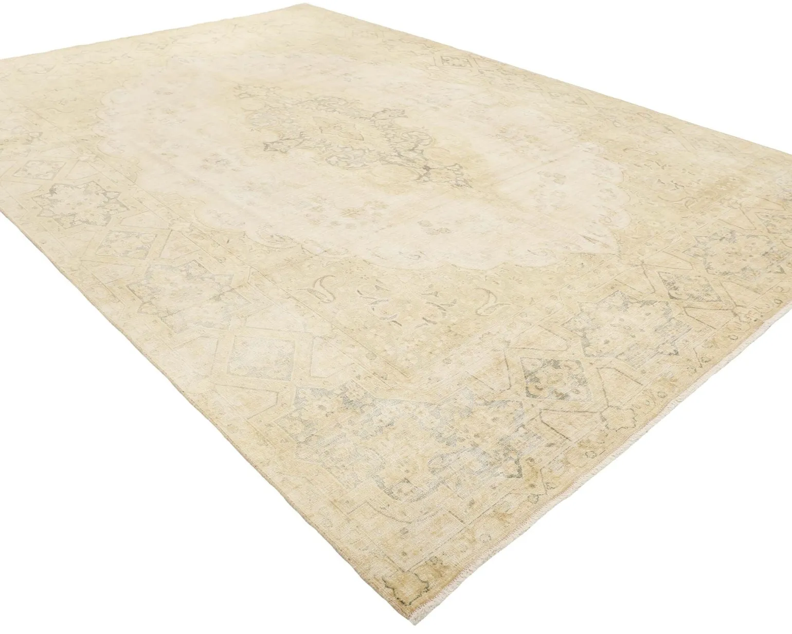 Vintage Kerman orientalisk matta 284 x 409 cm