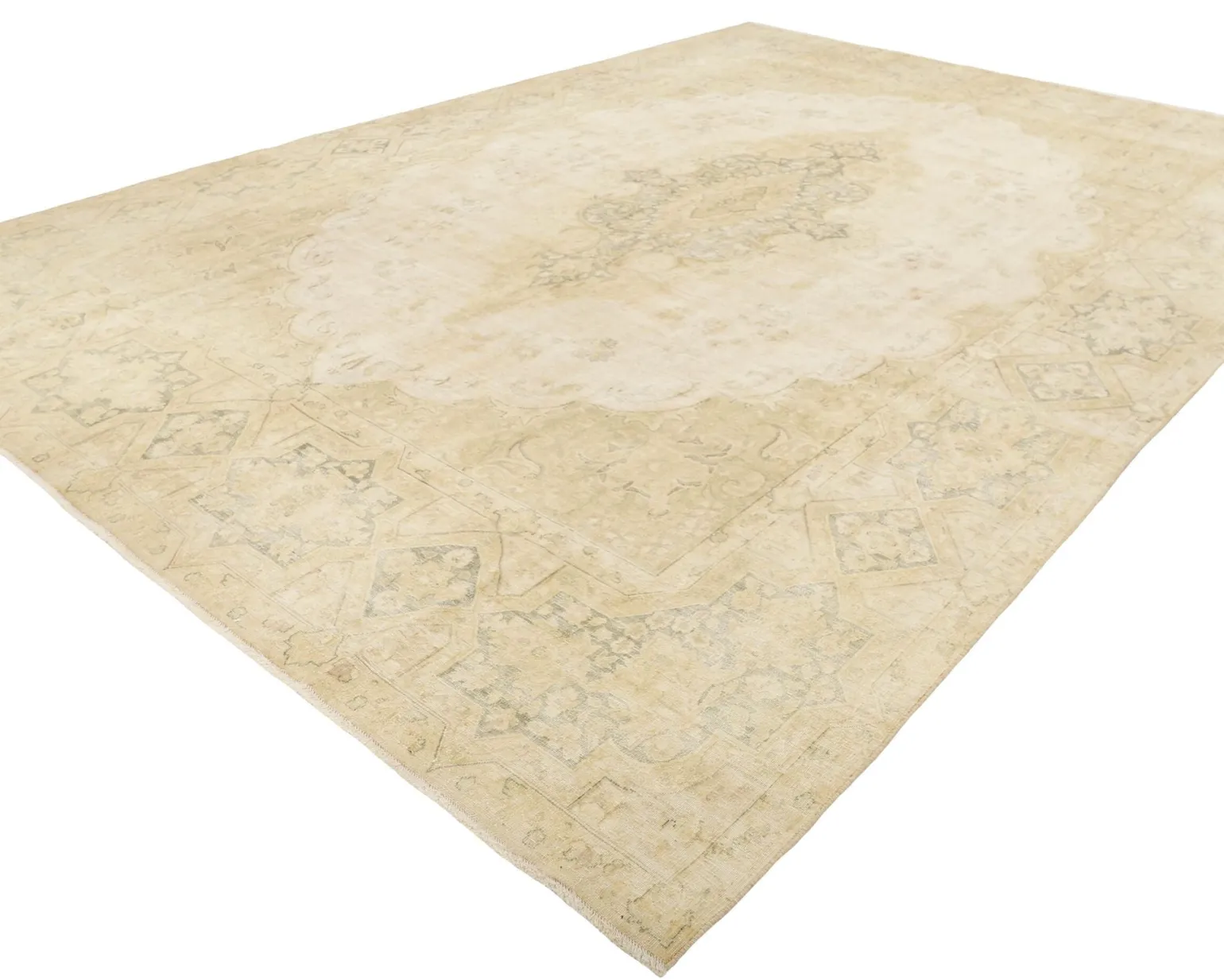 Vintage Kerman orientalisk matta 284 x 409 cm