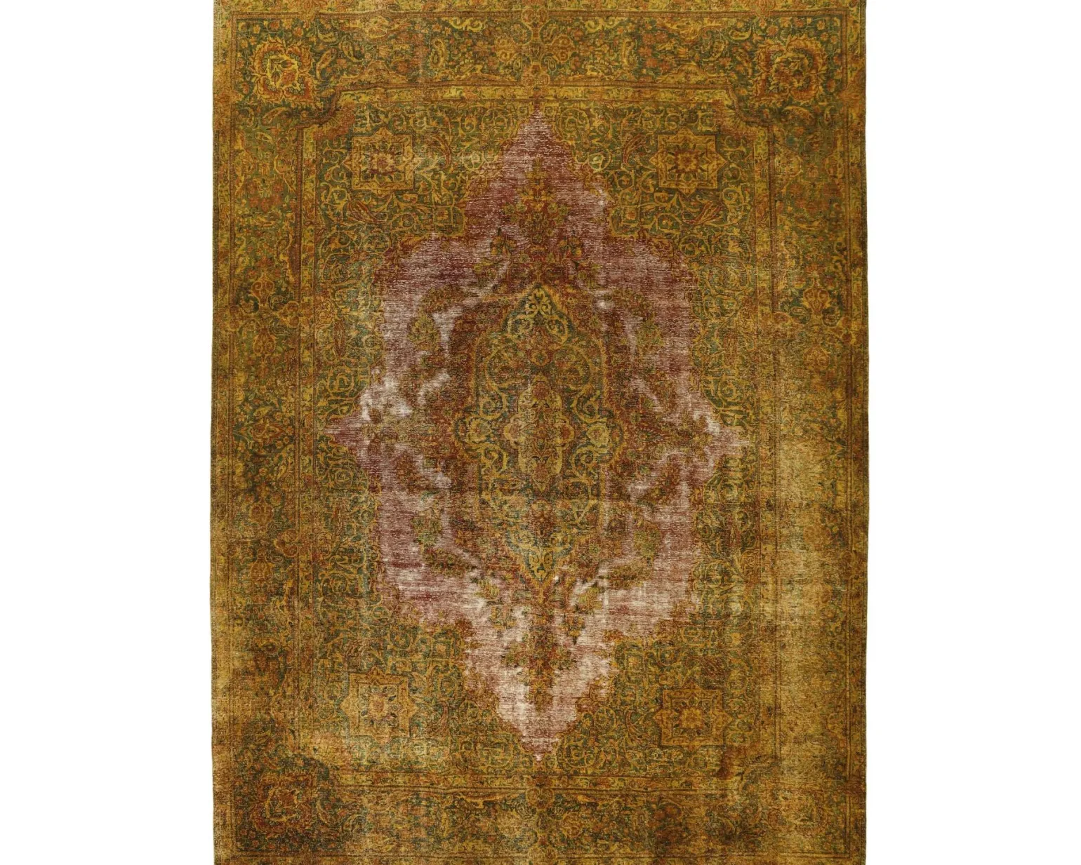 Vintage Kerman orientalisk matta 296 x 409 cm