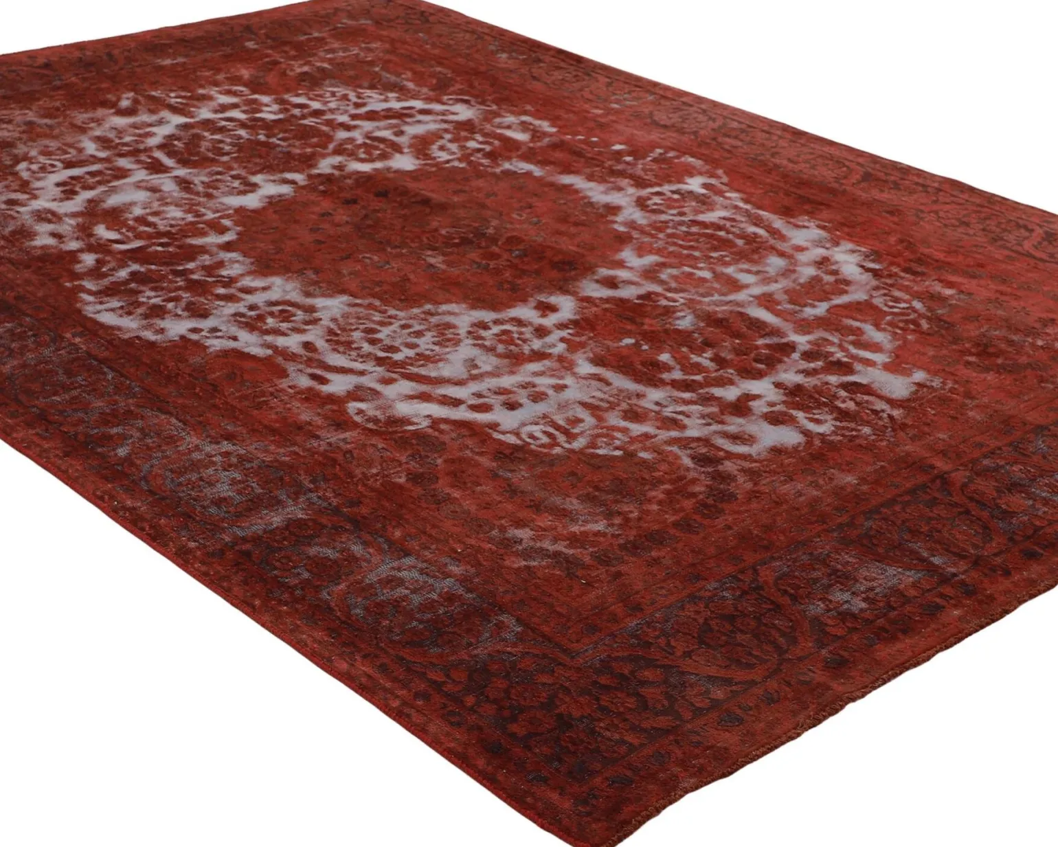 Vintage Kerman orientalisk matta 233 x 336 cm