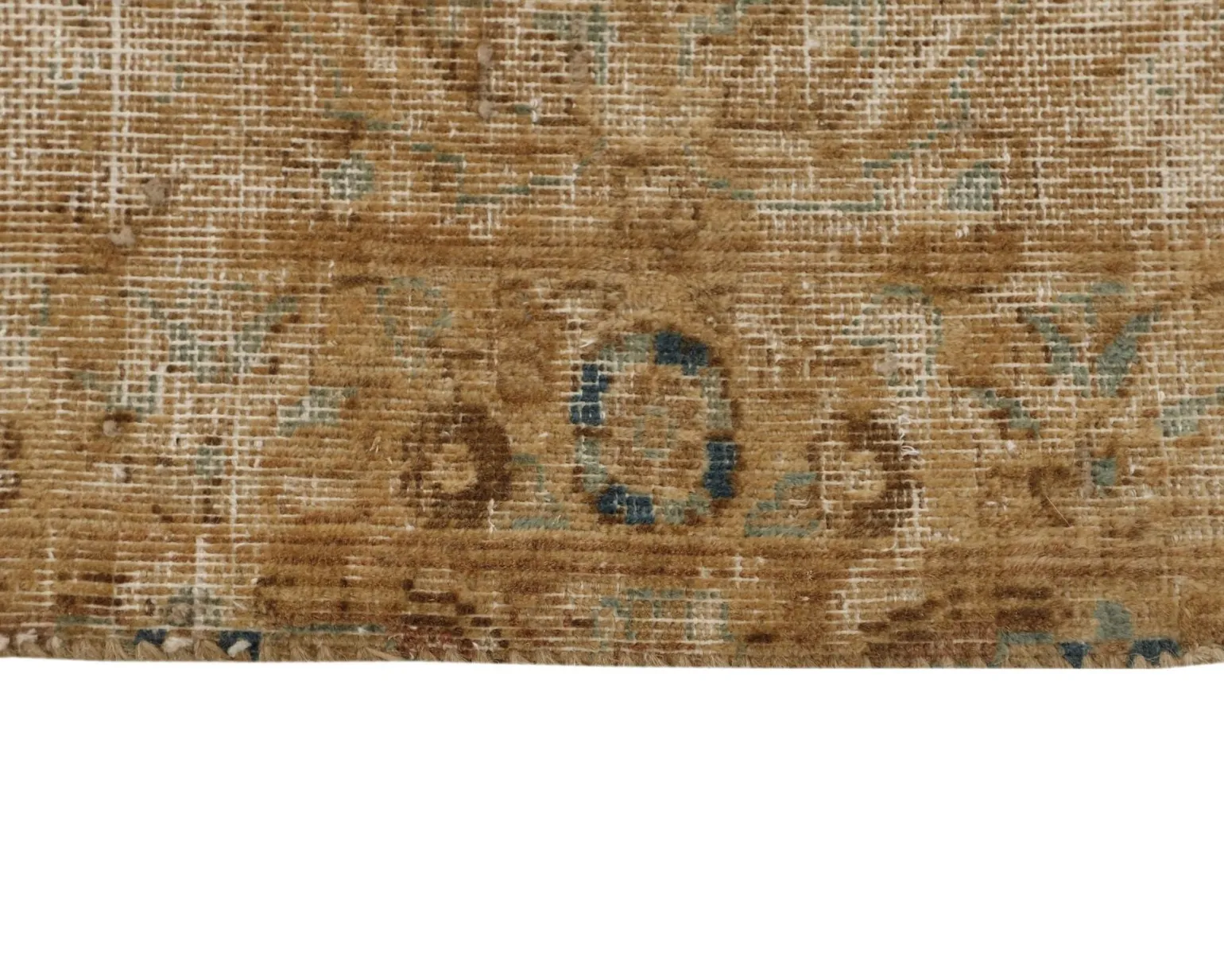 Vintage Kerman orientalisk matta 302 x 397 cm
