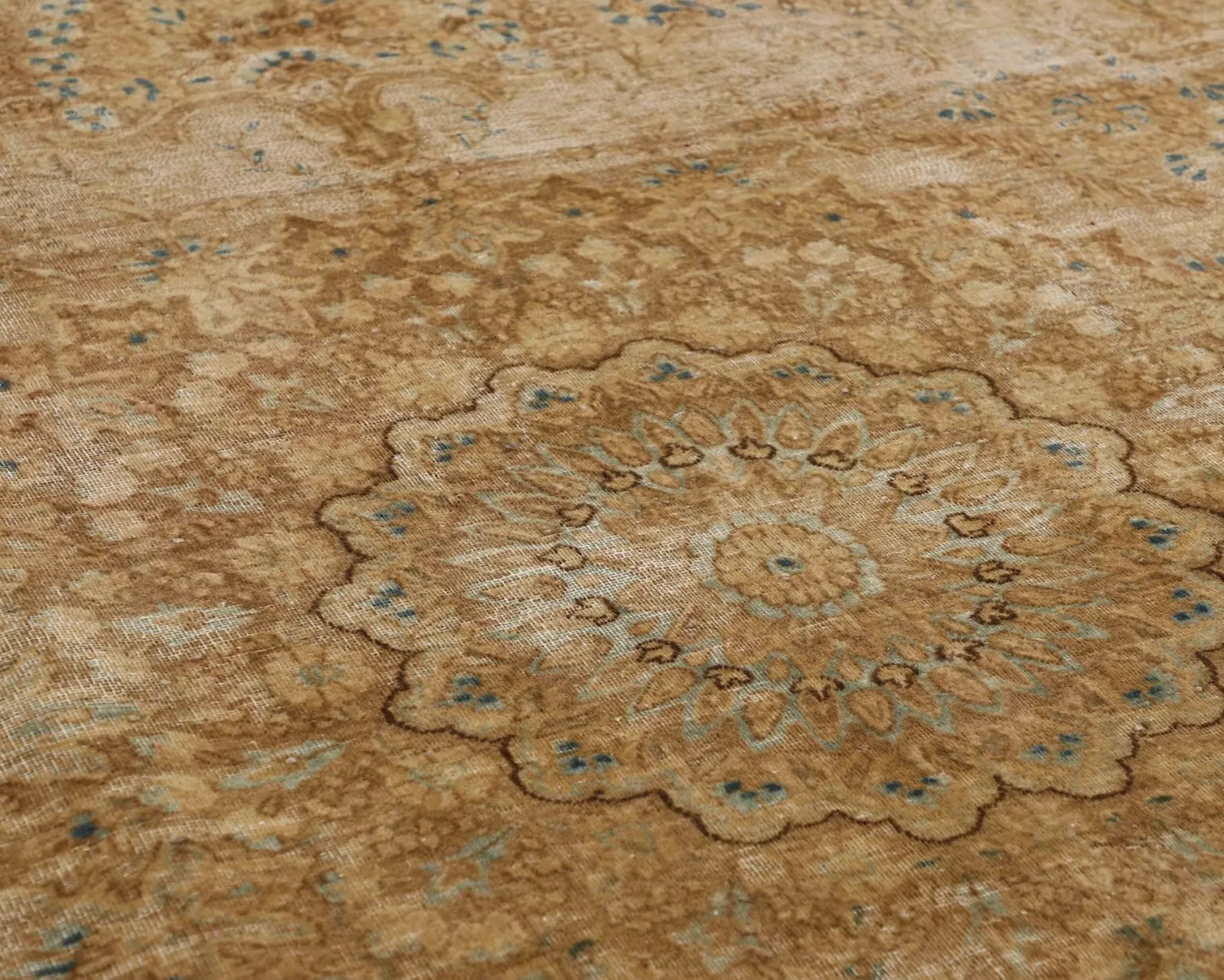 Vintage Kerman orientalisk matta 302 x 397 cm