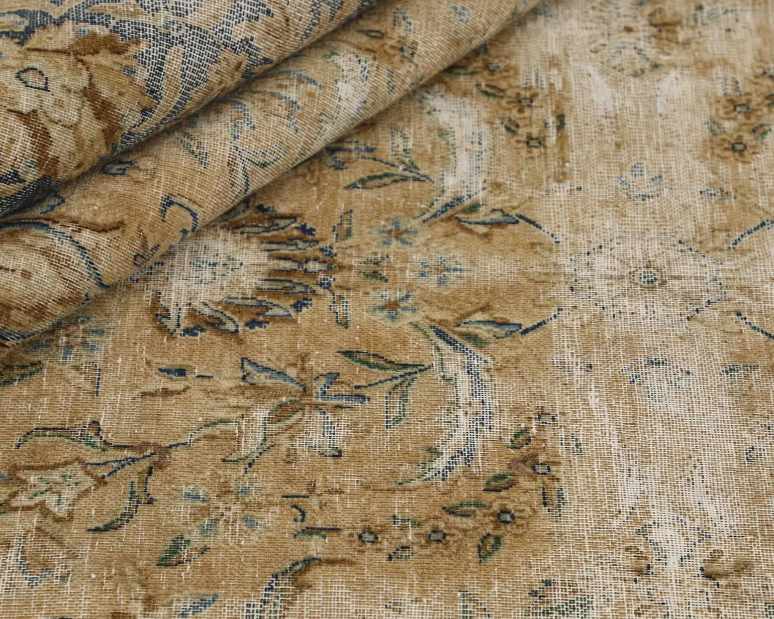 Vintage Kerman orientalisk matta 293 x 403 cm