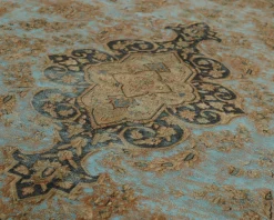 Vintage Kerman orientalisk matta 300 x 398 cm