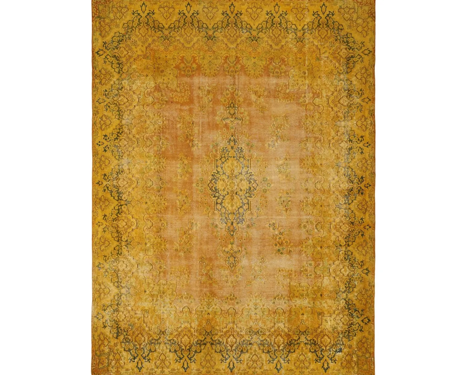 Vintage Kerman orientalisk matta 290 x 398 cm
