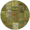 Vintage Patchwork orientalisk matta ø 200 cm