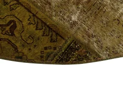 Vintage Patchwork orientalisk matta ø 250 cm