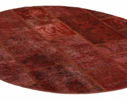 Vintage Patchwork orientalisk matta ø 150 cm