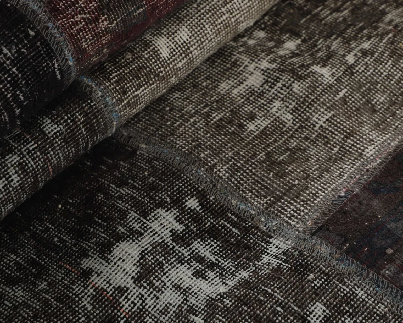 Vintage Patchwork orientalisk matta ø 300 cm