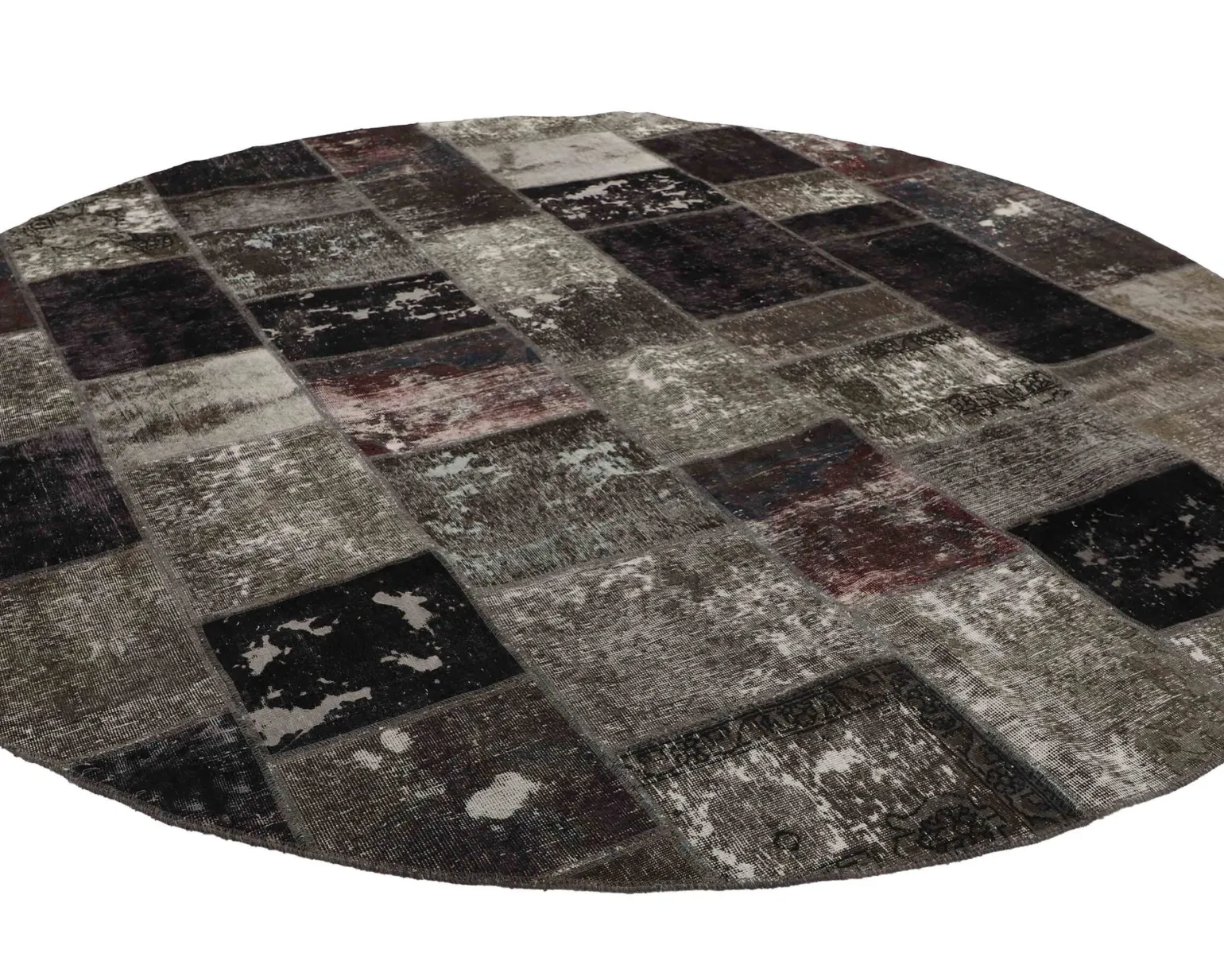 Vintage Patchwork orientalisk matta ø 300 cm