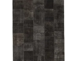 Vintage Patchwork orientalisk matta 204 x 250 cm