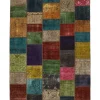 Vintage Patchwork orientalisk matta 203 x 259 cm