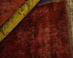 Vintage Patchwork orientalisk matta 203 x 259 cm