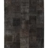 Vintage Patchwork orientalisk matta 206 x 253 cm