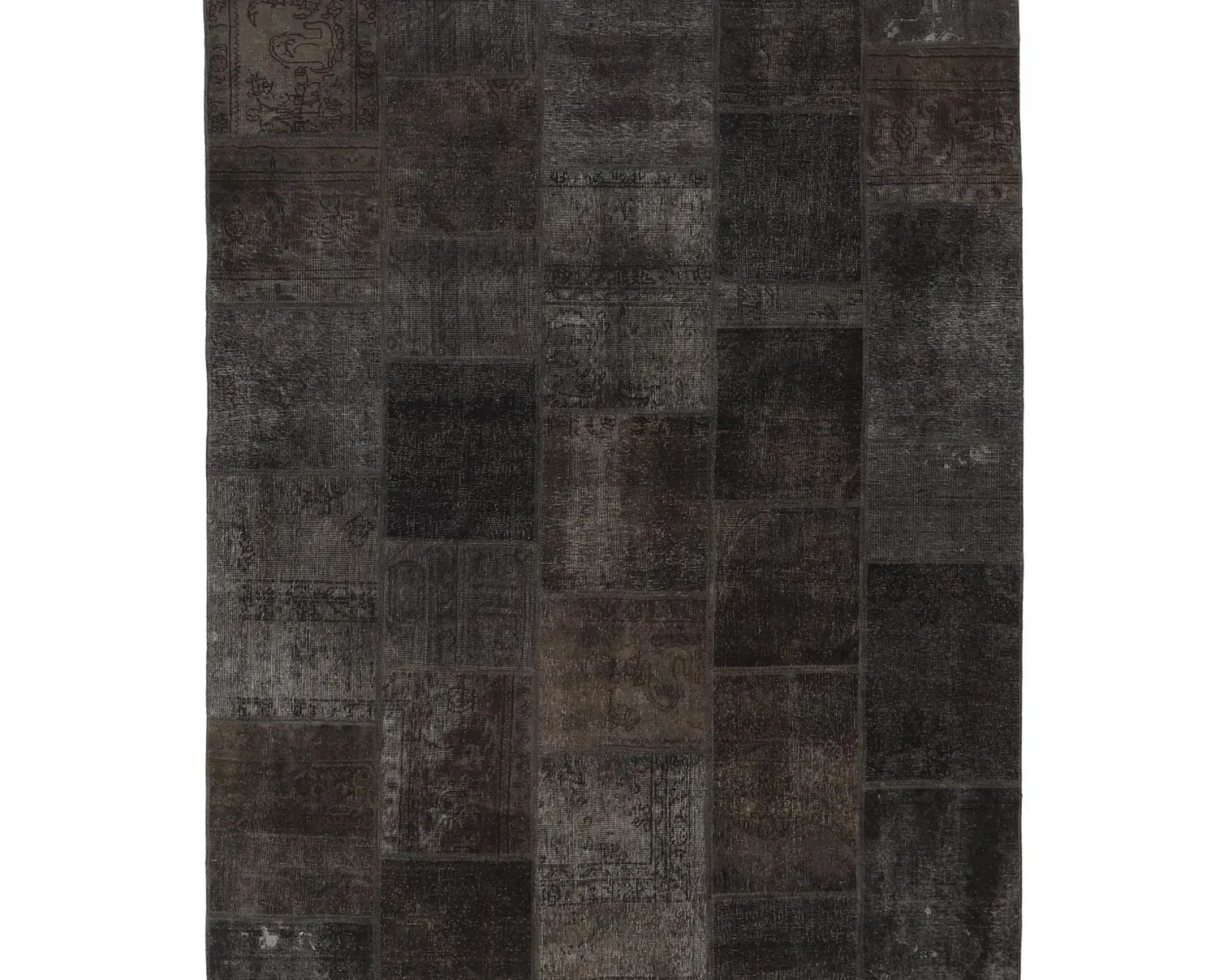 Vintage Patchwork orientalisk matta 206 x 253 cm