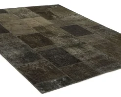 Vintage Patchwork orientalisk matta 206 x 253 cm
