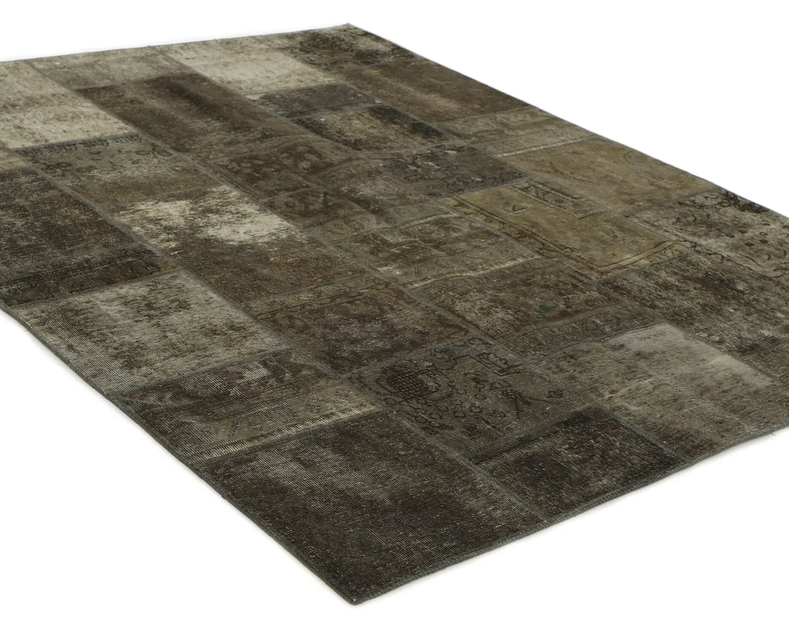 Vintage Patchwork orientalisk matta 205 x 256 cm