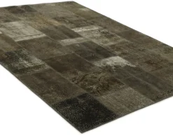 Vintage Patchwork orientalisk matta 200 x 257 cm