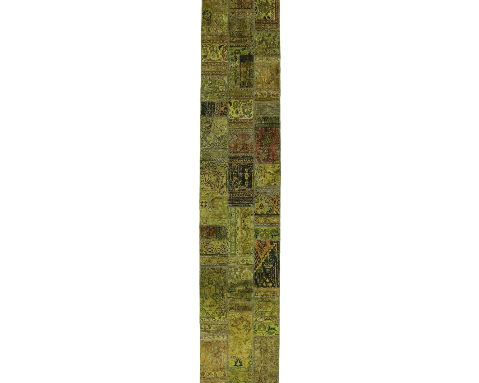 Vintage Patchwork orientalisk matta 81 x 410 cm