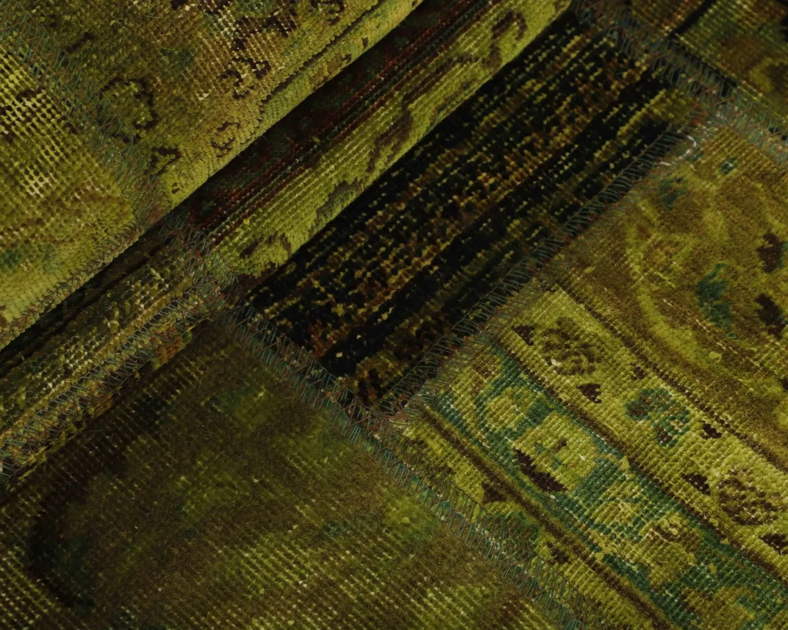 Vintage Patchwork orientalisk matta 81 x 410 cm