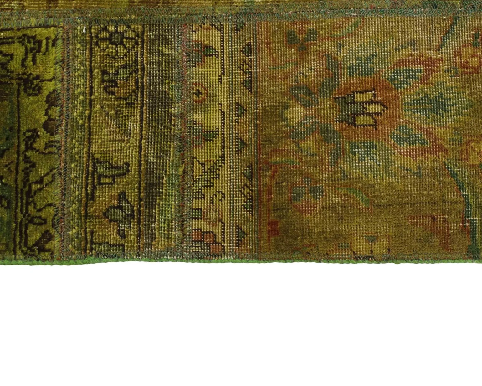 Vintage Patchwork orientalisk matta 81 x 410 cm
