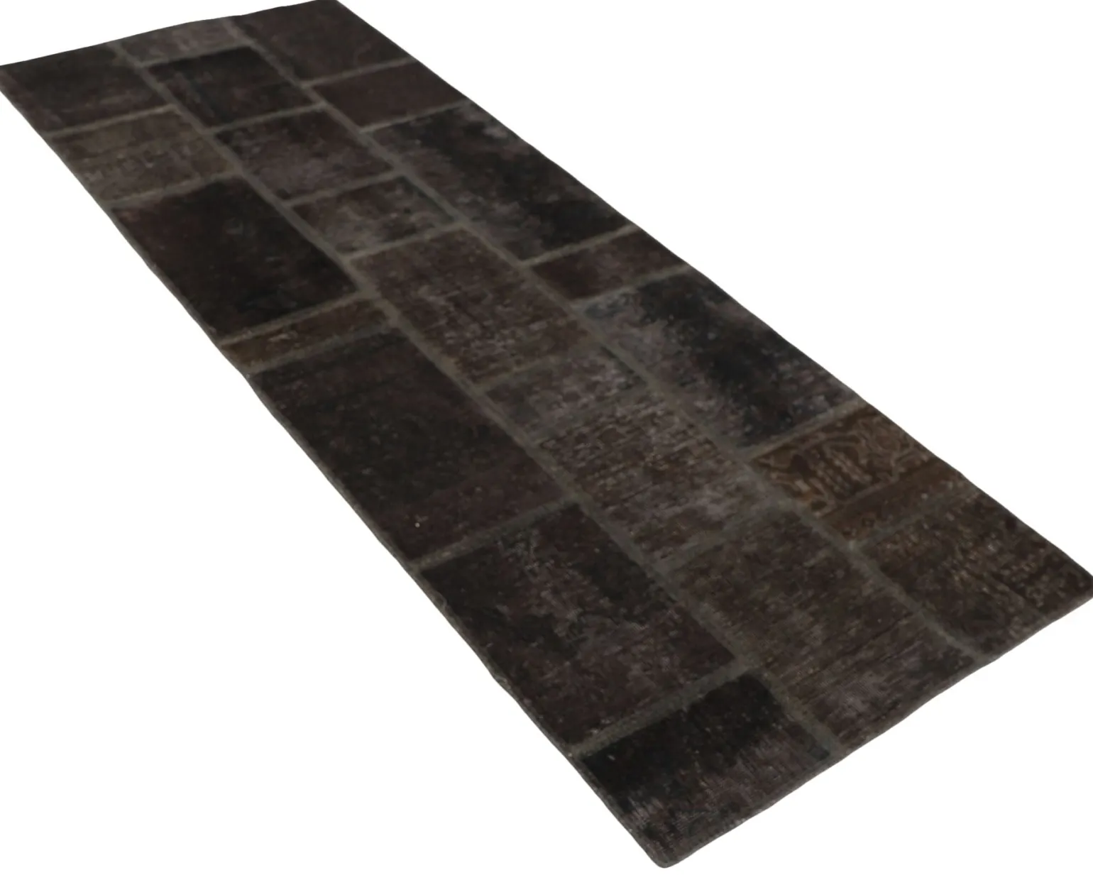 Vintage Patchwork orientalisk matta 75 x 201 cm