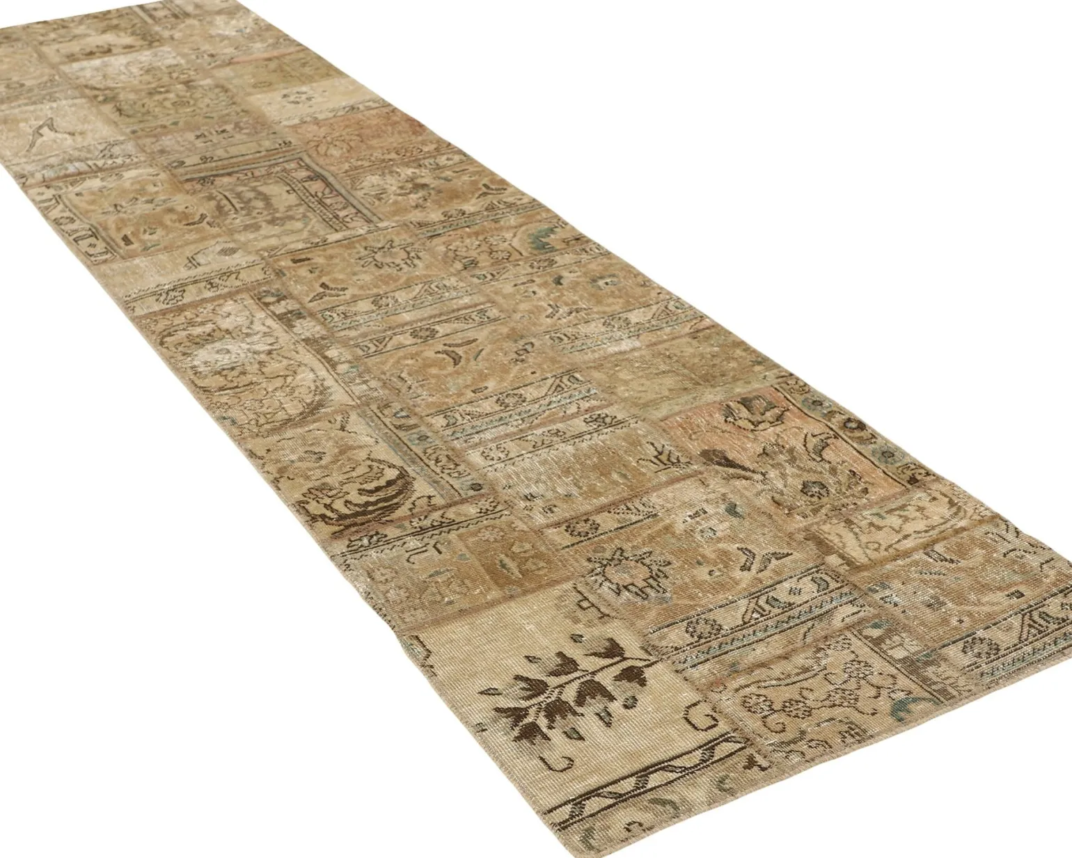 Vintage Patchwork orientalisk matta 80 x 309 cm