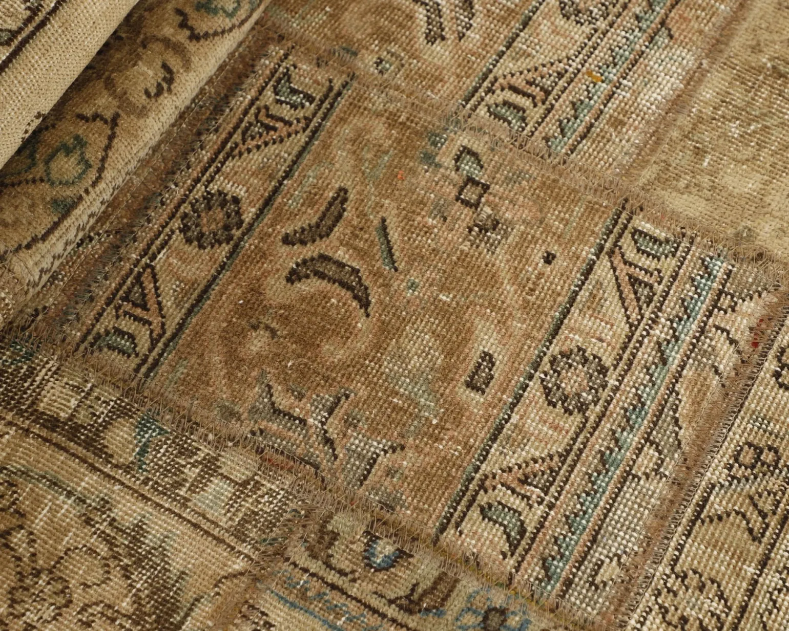 Vintage Patchwork orientalisk matta 80 x 309 cm