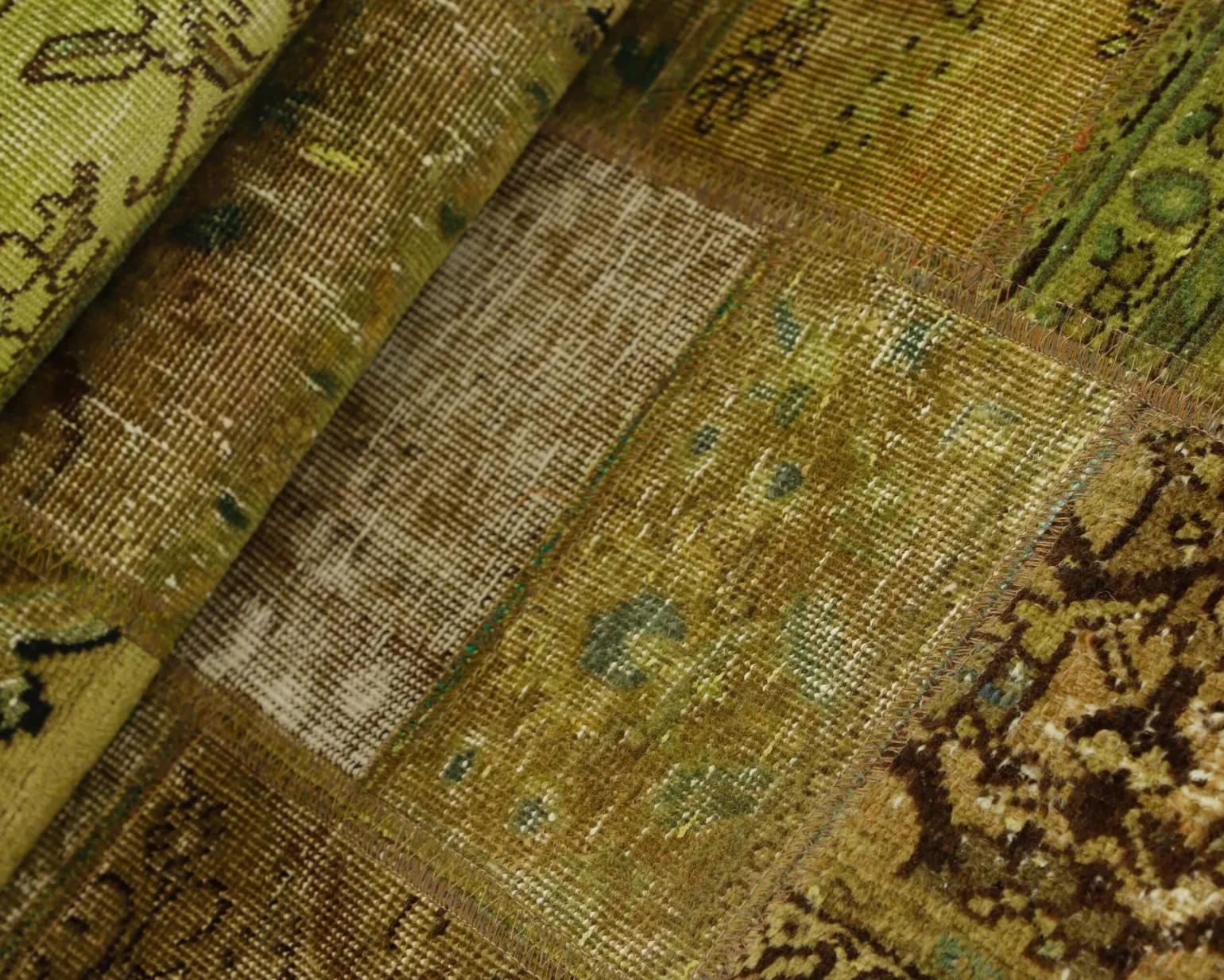 Vintage Patchwork orientalisk matta 81 x 503 cm