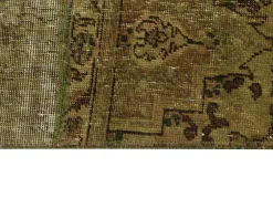 Vintage Patchwork orientalisk matta 75 x 203 cm