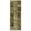 Vintage Patchwork orientalisk matta 75 x 204 cm